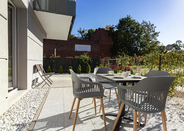 Apartmán Eu - Angielska Grobla Old Town - Z 2 Sypialniami - Stylowy Gdaňsk